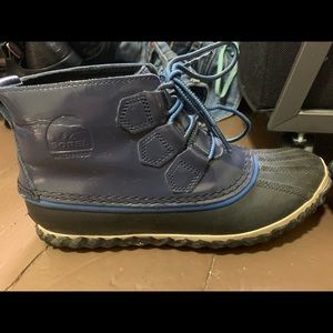 Size 7 sorel rain booties